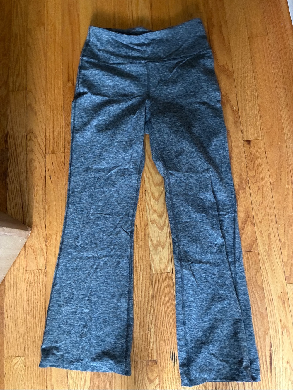 lululemon athletica Gray Flare Leggings